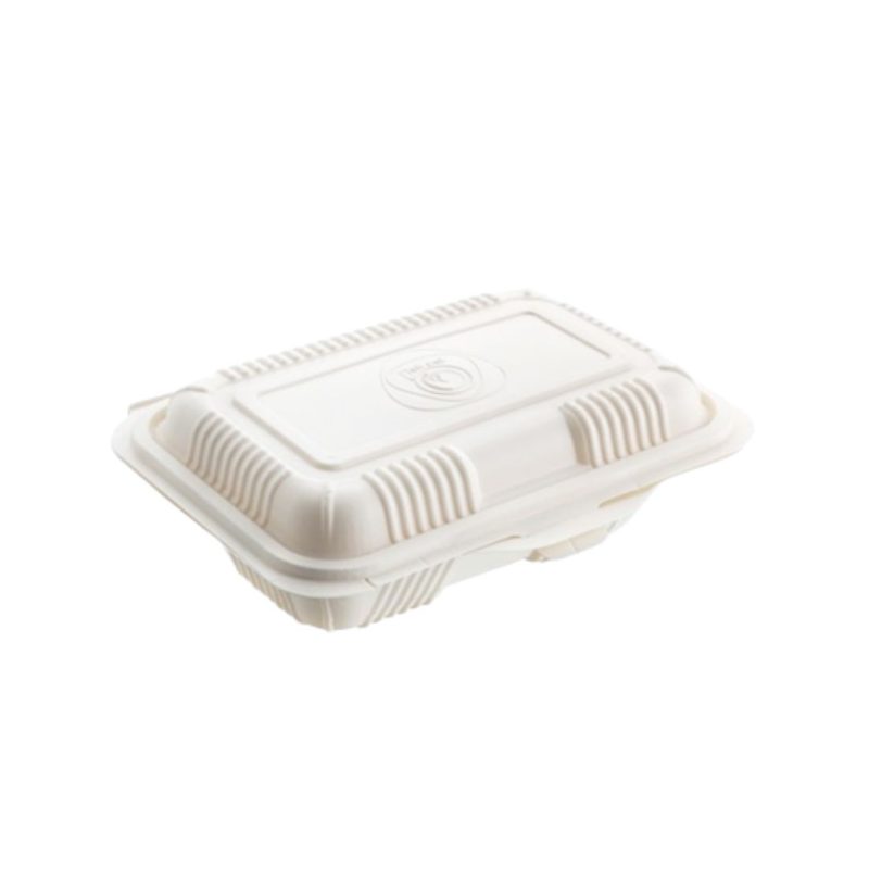 Biodegradable Flip Cover Lunch Box 900 ML