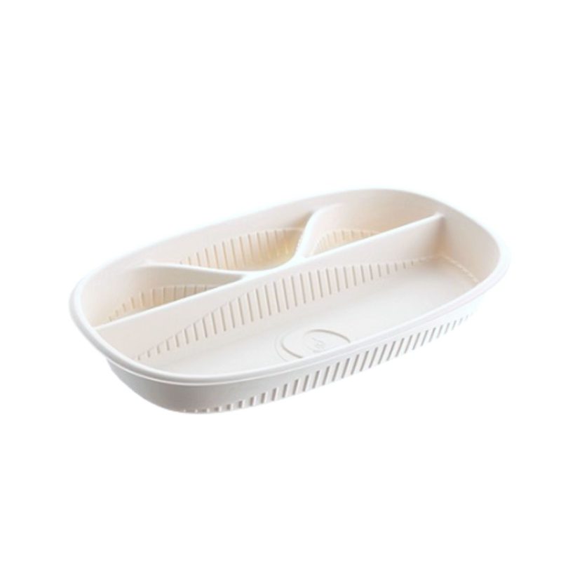 Biodegradable Four Compartment Tray