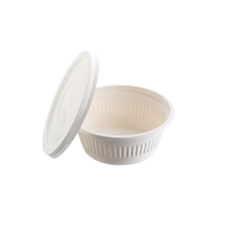 Biodegradable Soup Bowl 300 With Lid
