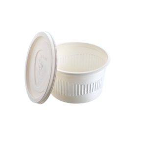 Biodegradable Bowl 550 With Lid